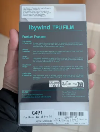 Protector Pantalla de Honor Magic 8 Pro "Ibywind"