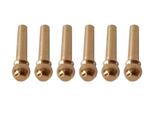 6 Pins puente Guitarra acústica Latón herramienta