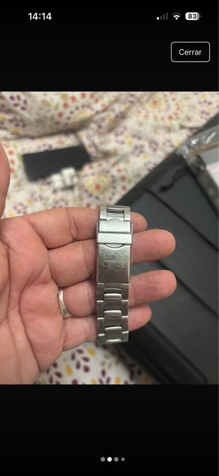 Reloj Lotus Classic Acero Hombre