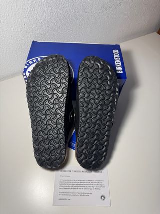 Birkenstock Boston Negras Talla 43 Nuevas Con Caja