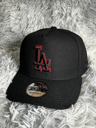 Gorra New Era 9Forty LA Dodgers Negra Roja