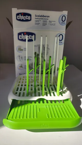 Biberones Chicco 2 de vidrio+2 de plástico+regalo