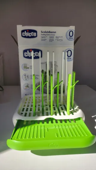 Biberones Chicco 2 de vidrio+2 de plástico+regalo