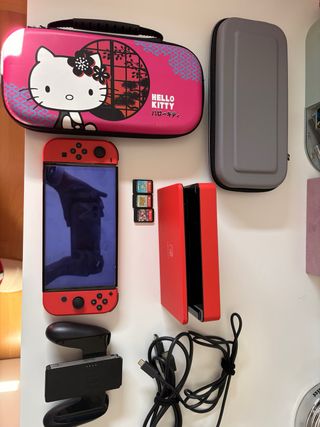 Nintendo Switch OLED + Juegos