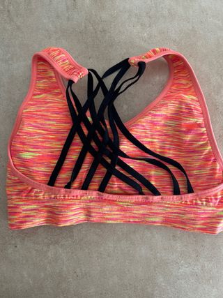 Sujetador deportivo multicolor talla S