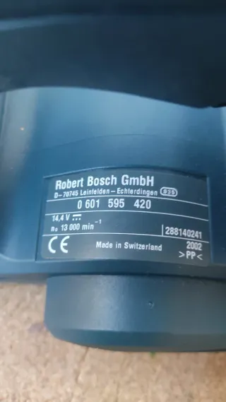 Cepillo Bosch 14,4 V