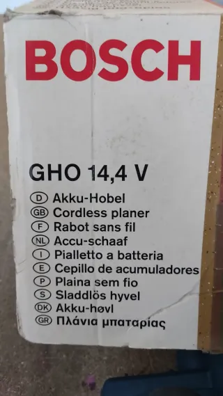 Cepillo Bosch 14,4 V