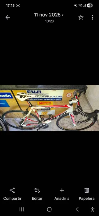 Bicicleta de carretera Mendiz