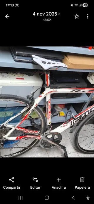 Bicicleta de carretera Mendiz