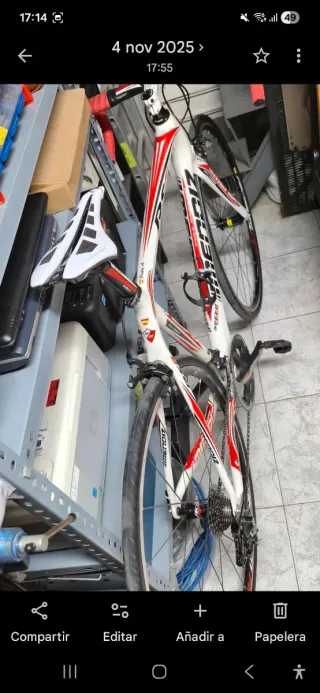 Bicicleta de carretera Mendiz