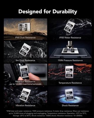 Tarjeta Lexar CFexpress 512GB Tipo A