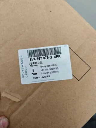 Guarnecido Portón Audi A3