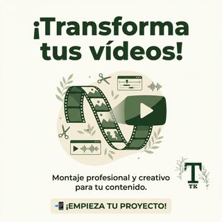Servicios de edición de vídeo / montaje de video
