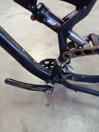 Cuadro Bici  MTB Doble Suspensión Aluminio Talla M