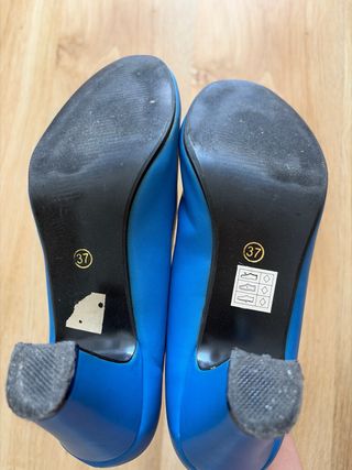 Zapatos de tacón azules RAMIREZ