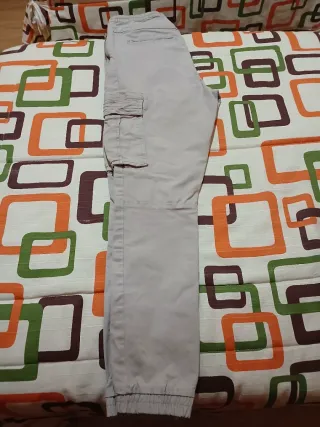 Pantalón jogger caballero beige