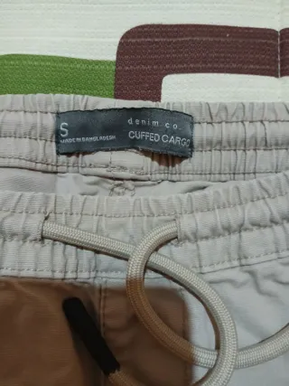 Pantalón jogger caballero beige