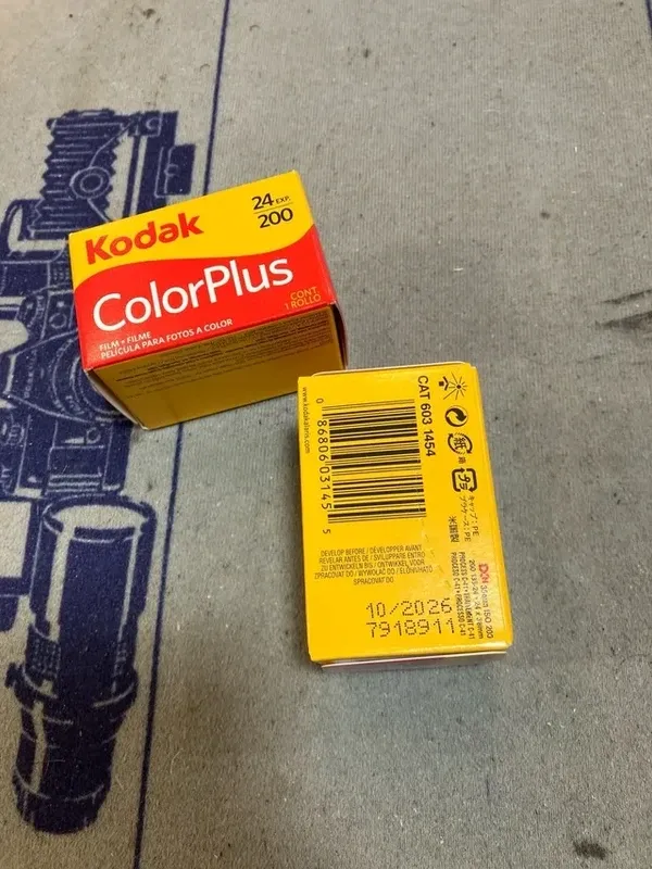 2 carretes Kodak ColorPlus 35mm 200