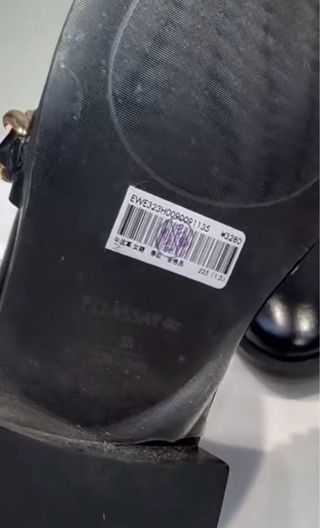 Botines Ellassay Piel Cadena Dorada T35