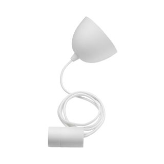 Montura Lámpara Ikea Blanca Plástico
