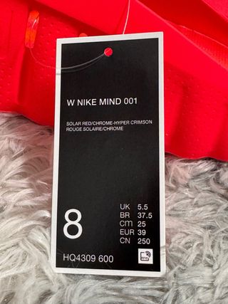 Nike Mind 001 Solar Red Talla 39