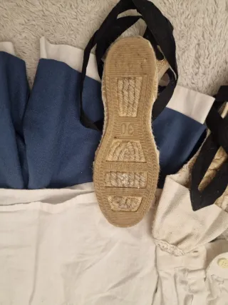 Traje Fallero Niño Azul y Blanco