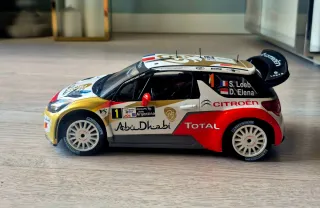 Maqueta Citroen DS3 WRC 1/18 Loeb