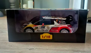 Maqueta Citroen DS3 WRC 1/18 Loeb
