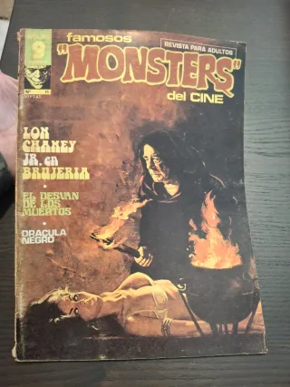 Lote Famosos monsters del cine 4 y 11