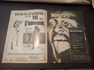 Lote Famosos monsters del cine 4 y 11