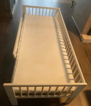 Cama infantil madera blanca