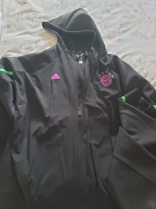 Chándal Adidas ZNE Bayern Negro/Verde