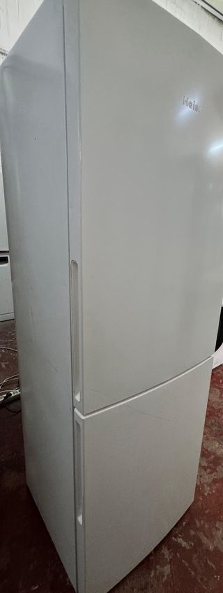 FRIGORÍFICO COMBI NO FROST HAIER BLANCO