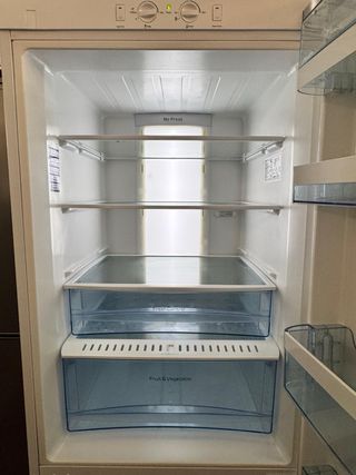 FRIGORÍFICO COMBI NO FROST HAIER BLANCO