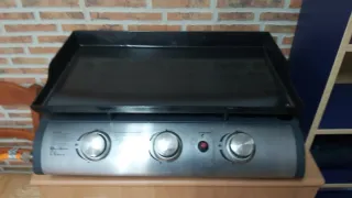 Plancha Barbacoa Gas 3 Fuegos