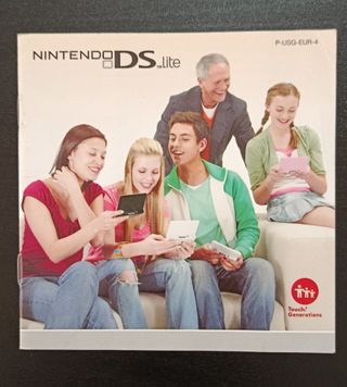 Manual de Instrucciones Nintendo DS Lite