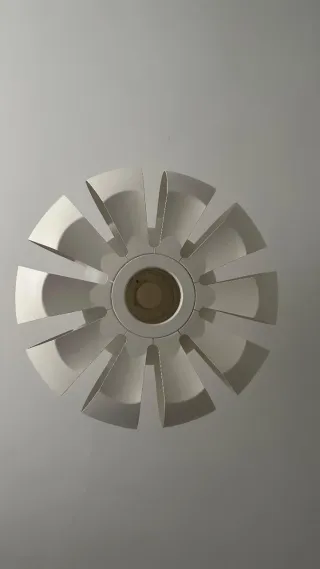 Lámpara colgante IKEA STOCKHOLM blanca