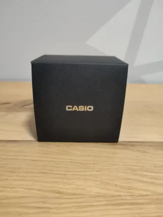 Anillo Reloj Casio Plateado