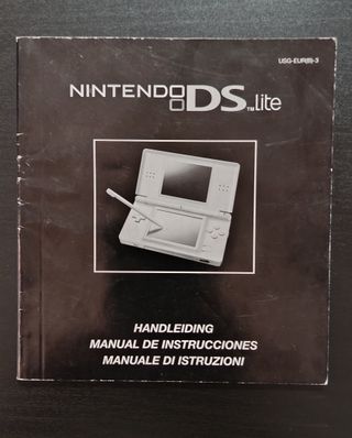Manual de Instrucciones Nintendo DS Lite