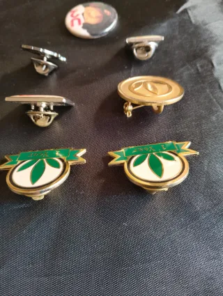 Diversos pins de lapela