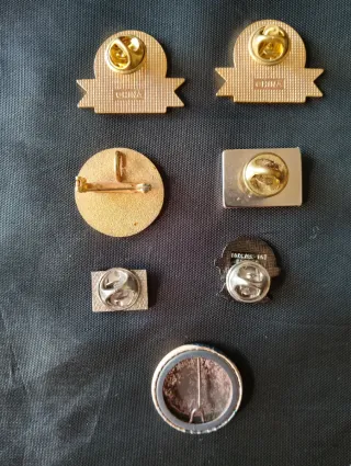 Diversos pins de lapela