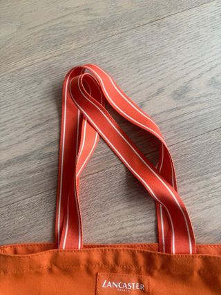 Borsa tote Lancaster arancione