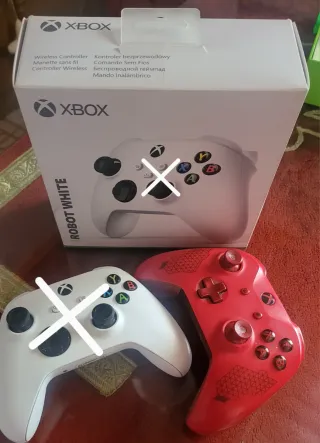 Mando Xbox rojo