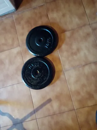 2 Discos de Pesas 10kg