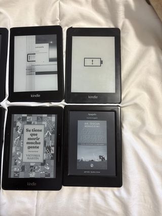 Lote 3 E-readers Amazon Kindle y Kobo