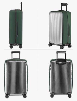 Funda Protectora Maleta 26” Verde Oscuro