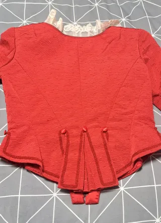 Corpiño Fallera Rojo T40