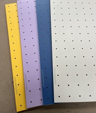 Organizador de parede - quadro perfurado decoração