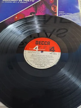 Disco Vinilo Bailemos de Nuevo - Edmundo Ros