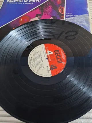Disco Vinilo Bailemos de Nuevo - Edmundo Ros